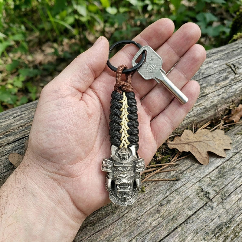 Ape Paracord Keychain