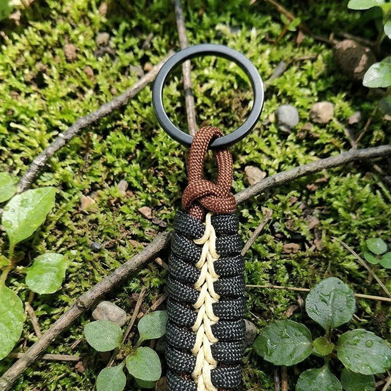 Ape Paracord Keychain