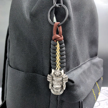 Ape Paracord Keychain