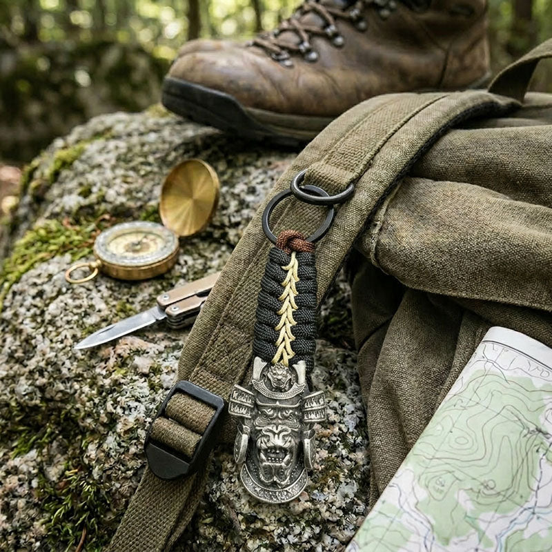 Ape Paracord Keychain