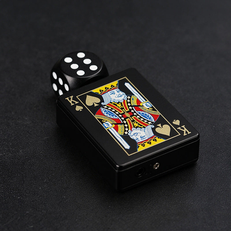 Black K Rotating Lighter