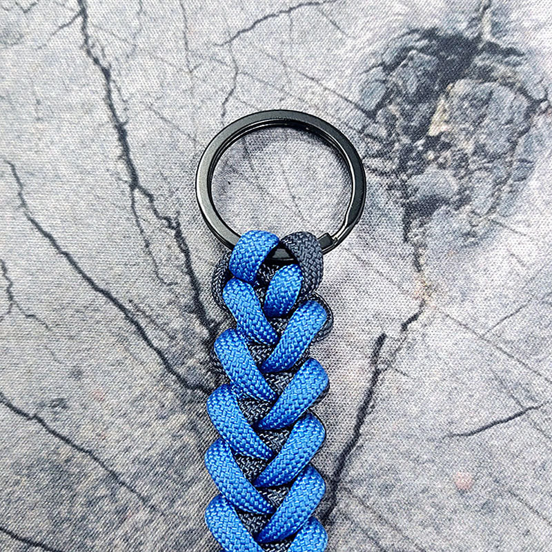 Chief Skull Paracord Keychain