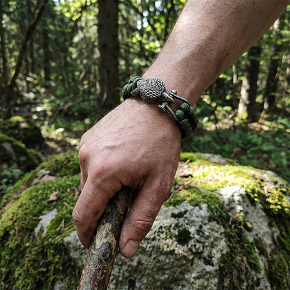Hawk Paracord Bracelet