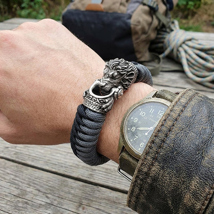 Lion Paracord Bracelet