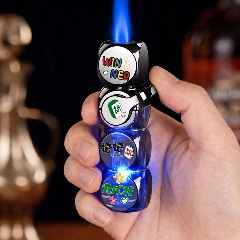 Mahjong-Themed Glowing Lighter