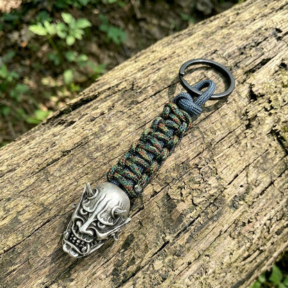 Oni Paracord Keychain