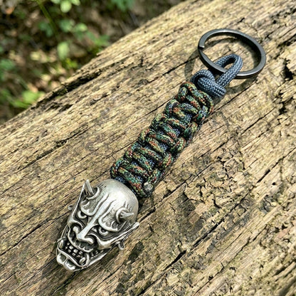 Oni Paracord Keychain