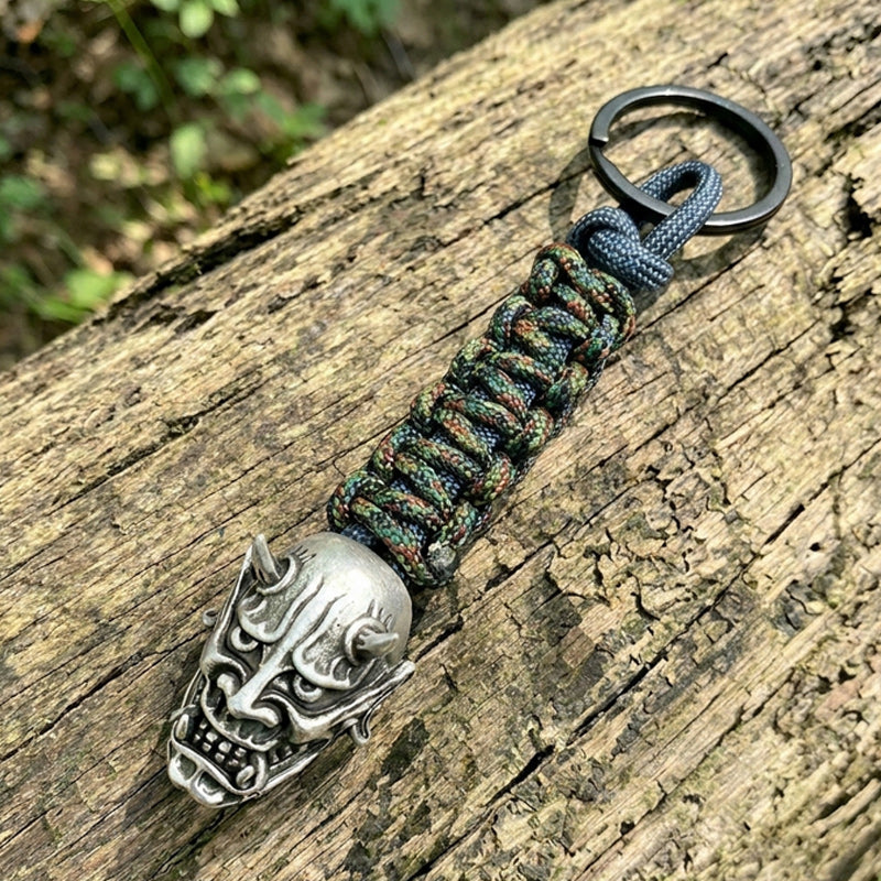 Oni Paracord Keychain