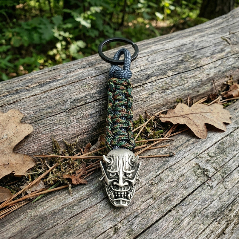 Oni Paracord Keychain