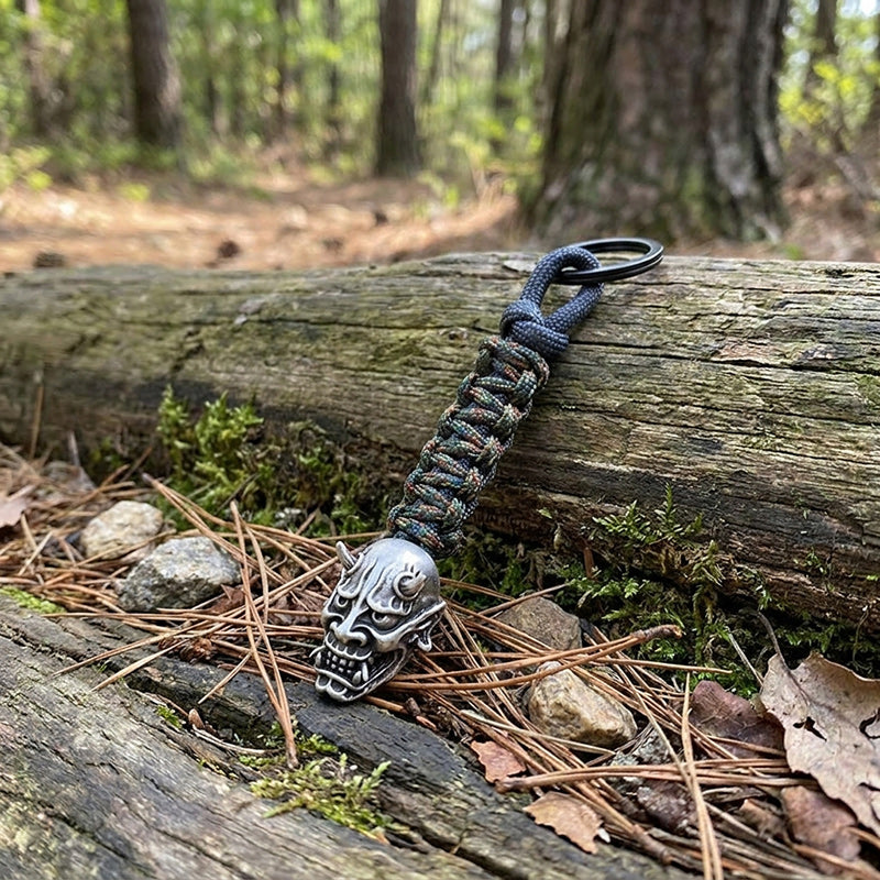 Oni Paracord Keychain