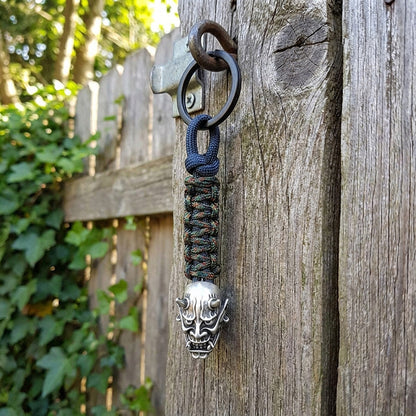 Oni Paracord Keychain