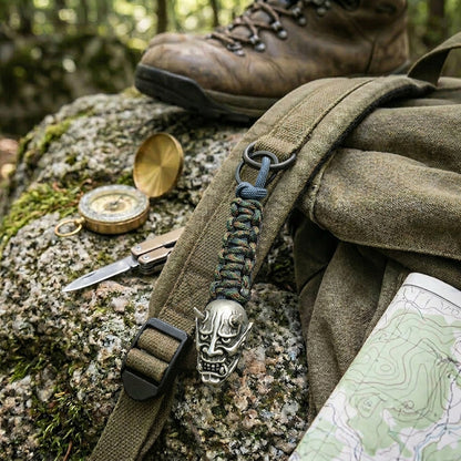 Oni Paracord Keychain