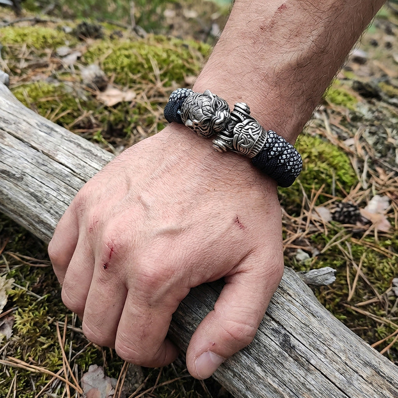 Panther Paracord Bracelet