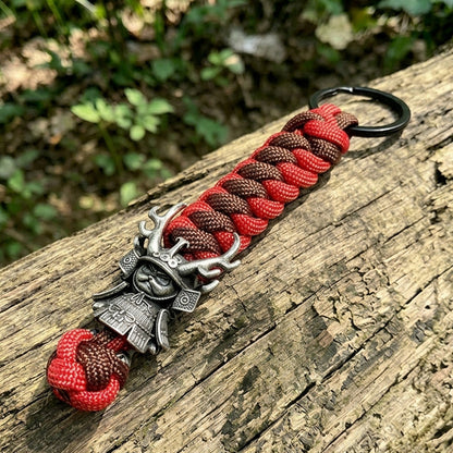 Chopper Samurai Paracord Keychain