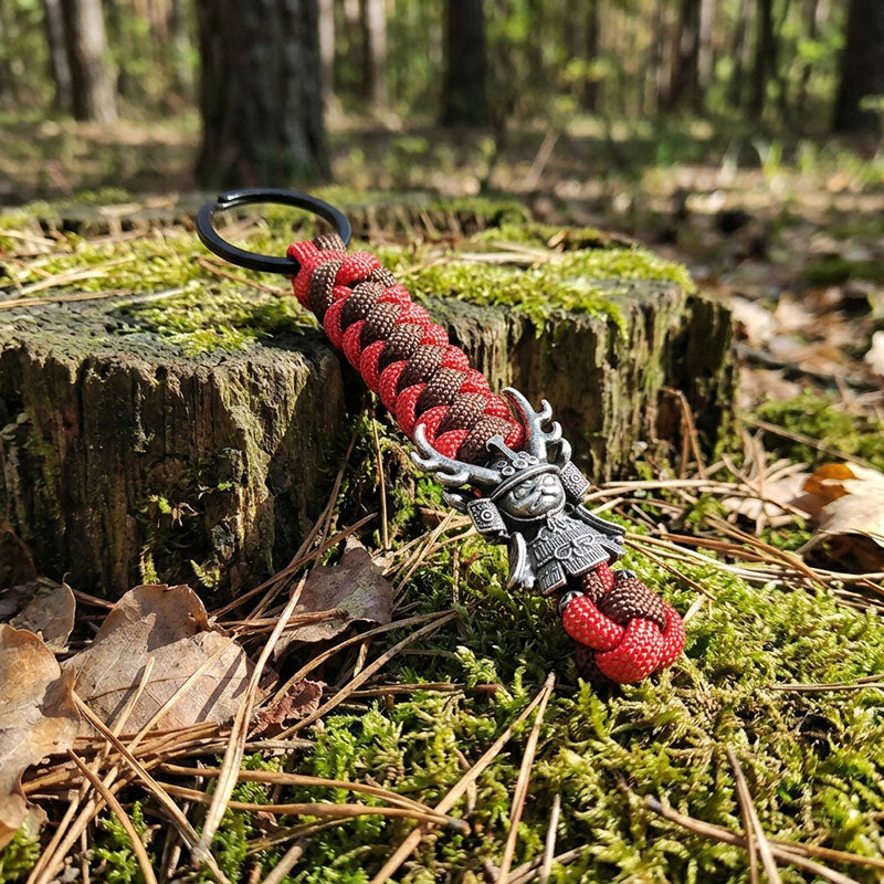 Chopper Samurai Paracord Keychain