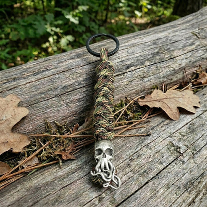 Skull Paracord Keychain