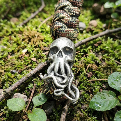 Skull Paracord Keychain