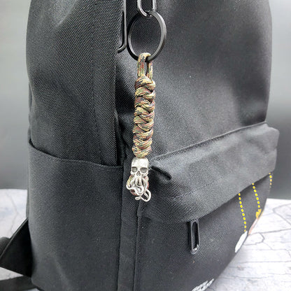 Skull Paracord Keychain