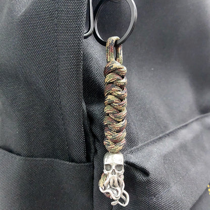 Skull Paracord Keychain