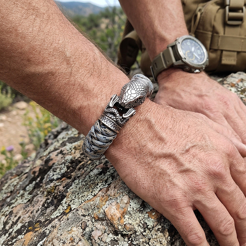 Snake Paracord Bracelet – Boysouls