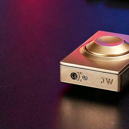 Golden Peach A Rotating Lighter