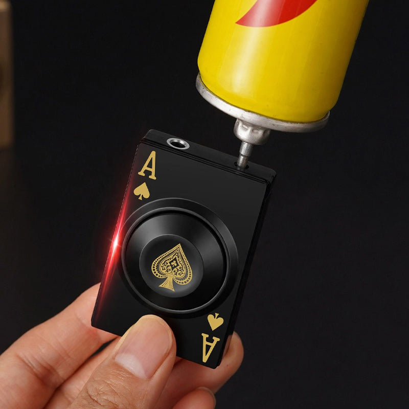 Spade A Rotating Lighter