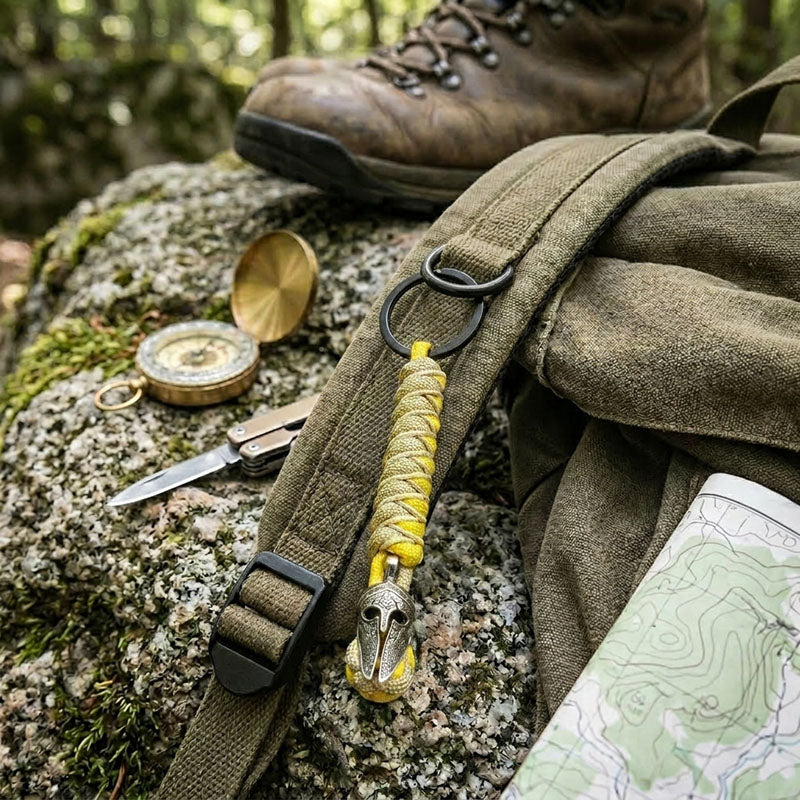 Sparta Paracord Keychain