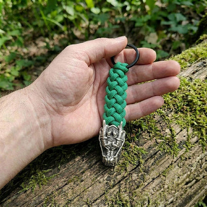 The Dragon II Paracord Keychain