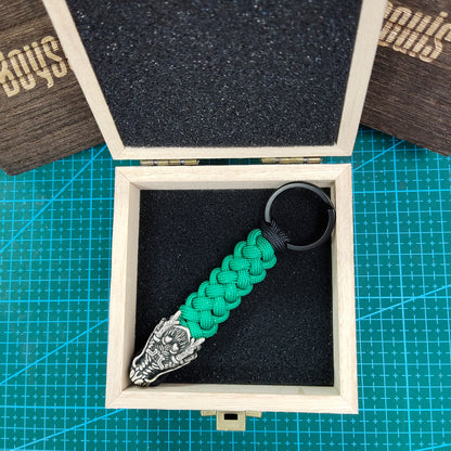 The Dragon II Paracord Keychain