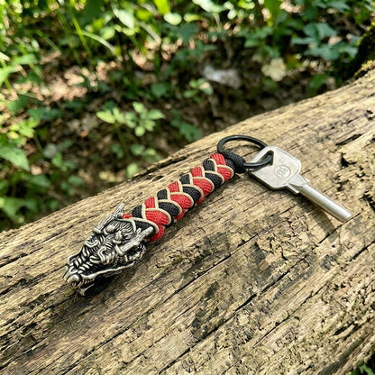 The Dragon Paracord Keychain