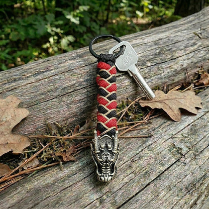 The Dragon Paracord Keychain