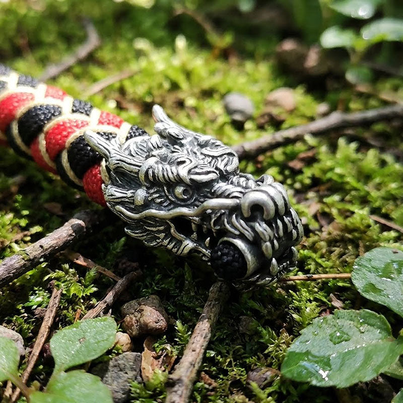 The Dragon Paracord Keychain