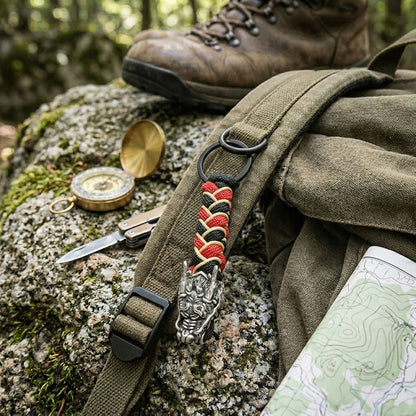 The Dragon Paracord Keychain