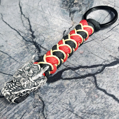 The Dragon Paracord Keychain