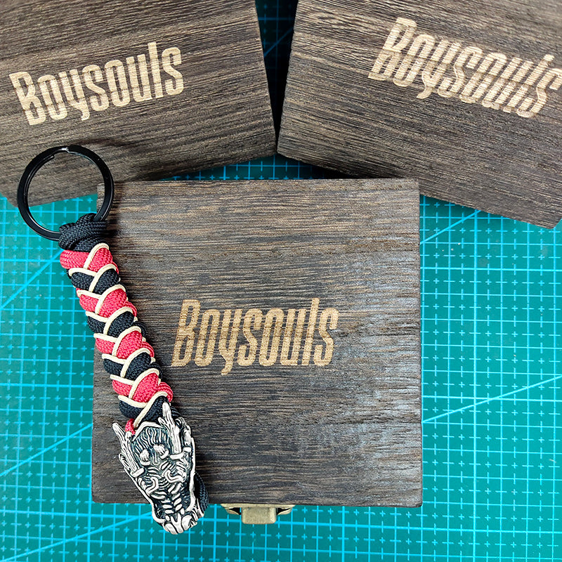 The Dragon Paracord Keychain