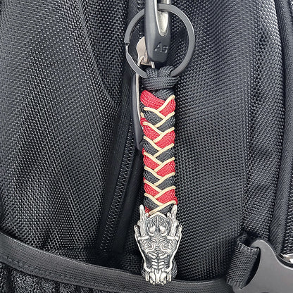 The Dragon Paracord Keychain