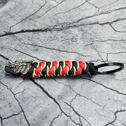 The Dragon Paracord Keychain