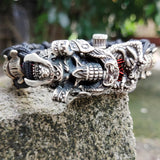 Zombie Samurai Paracord Bracelet