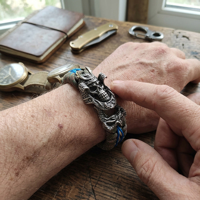 Undead Samurai Paracord Bracelet