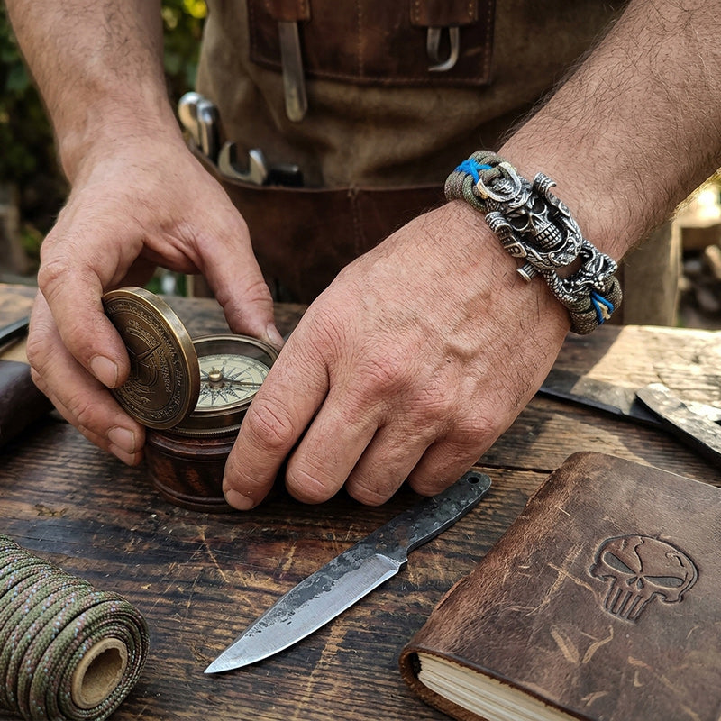 Undead Samurai Paracord Bracelet