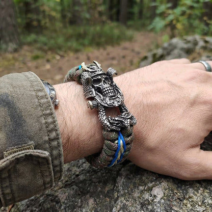 Undead Samurai Paracord Bracelet