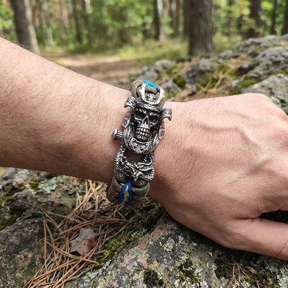 Undead Samurai Paracord Bracelet