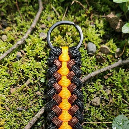 Warrior Wolf Paracord Keychain