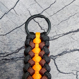 Warrior Wolf Paracord Keychain