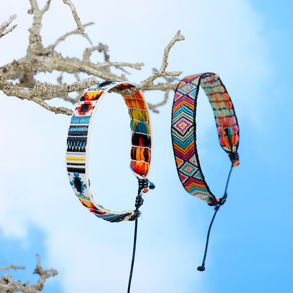 Literary Style Printed Bracelet