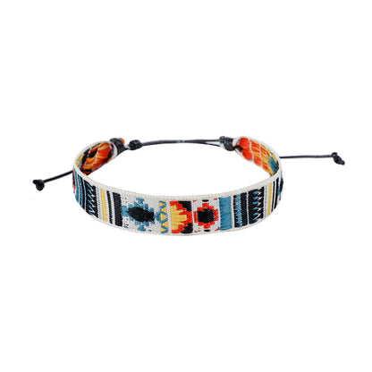 Literary Style Printed Bracelet
