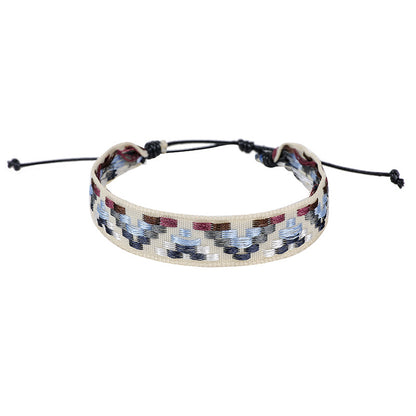Literary Style Printed Bracelet