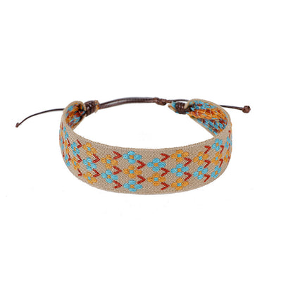 Literary Style Printed Bracelet