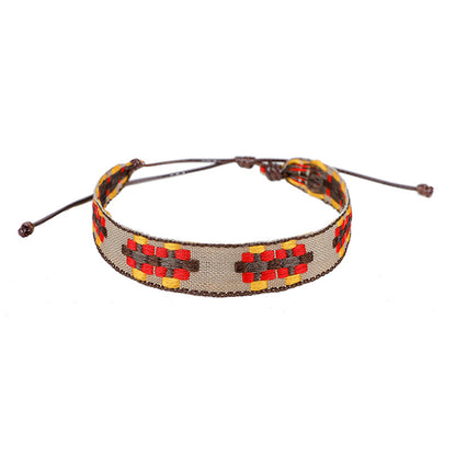 Literary Style Printed Bracelet