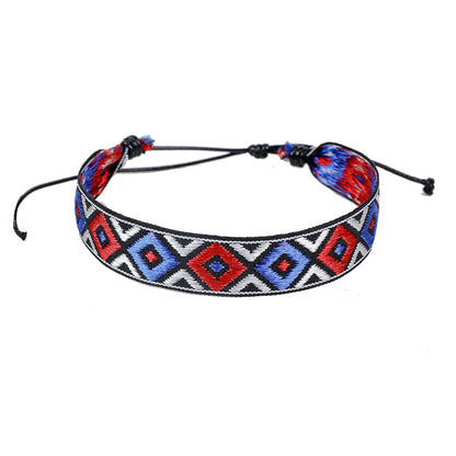Literary Style Printed Bracelet
